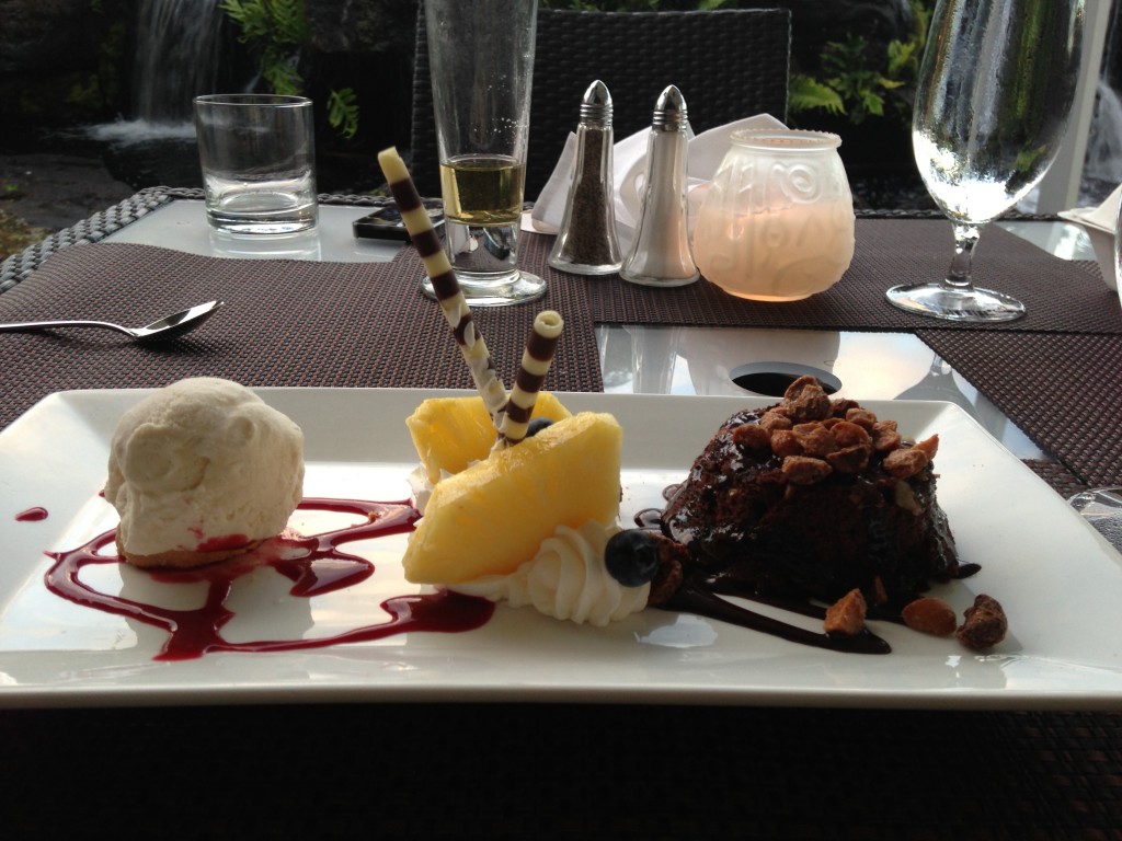 chocolate macadamia brownie nanea westin princeville