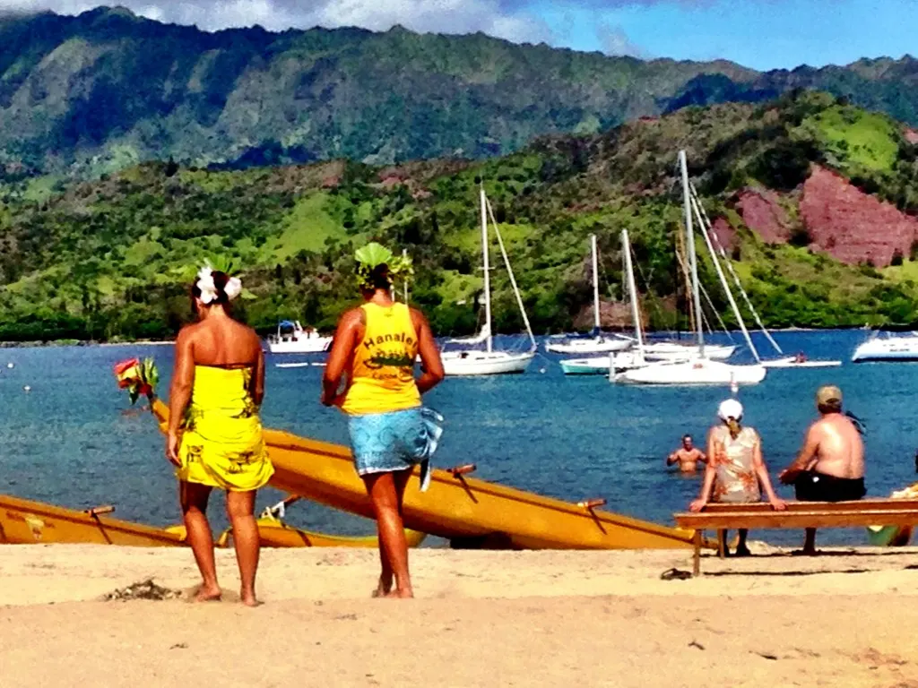 Hawaiian canoeing