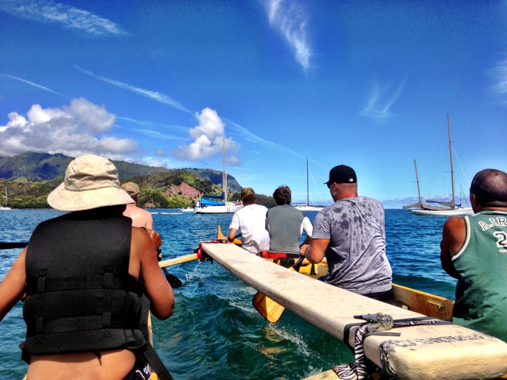 Hawaiian canoeing