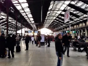 high speed train from Gare de Lyon