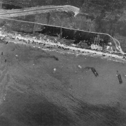 727px Omaha beach aerial view