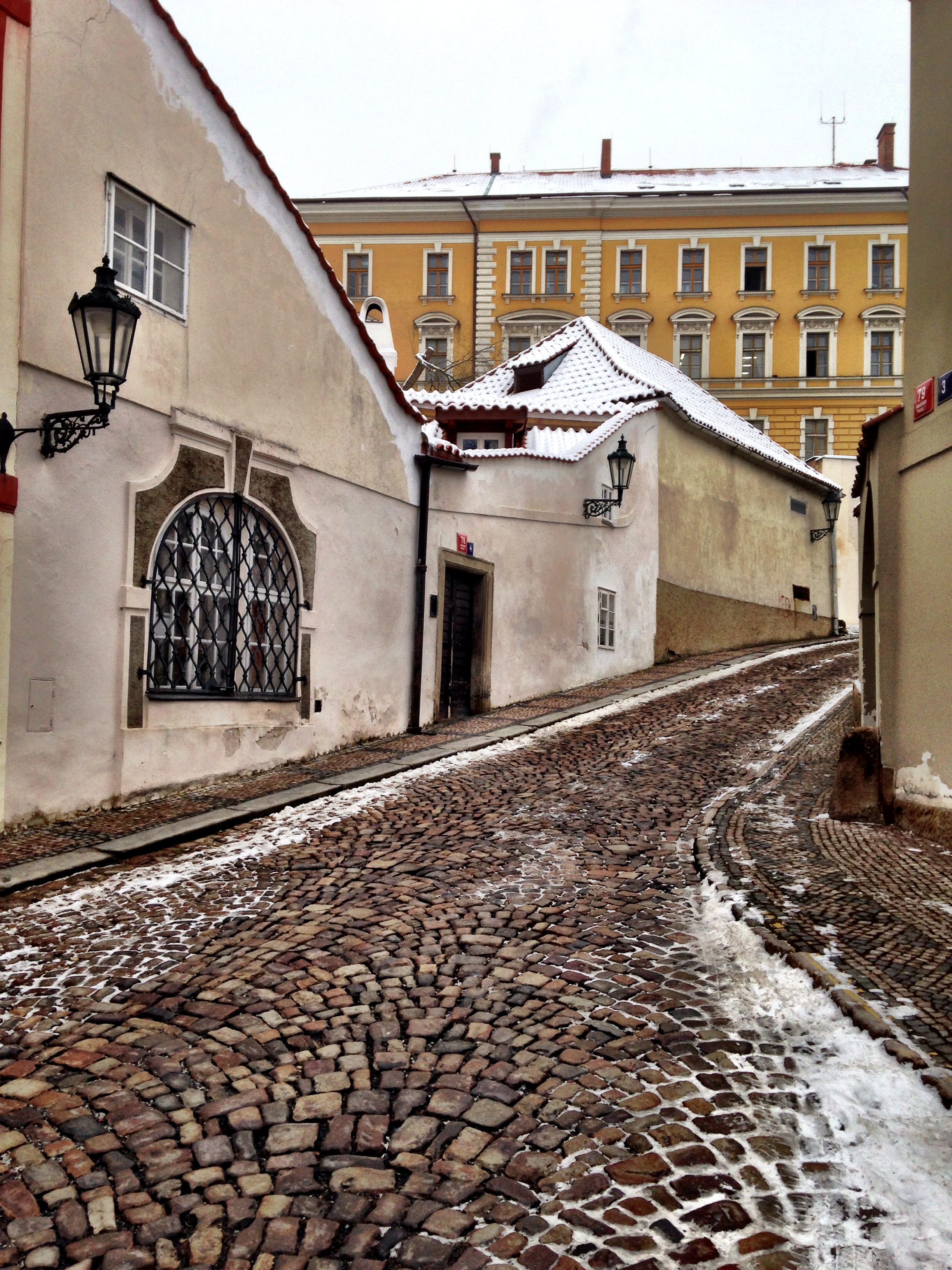 walking around Prague