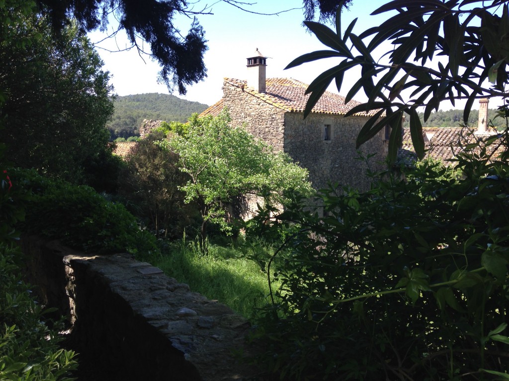 in the garden of gala dalí