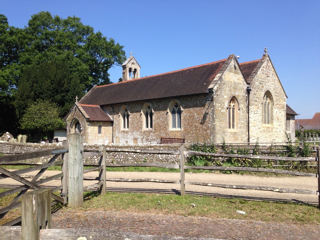 Ashington church, West Sussex village life