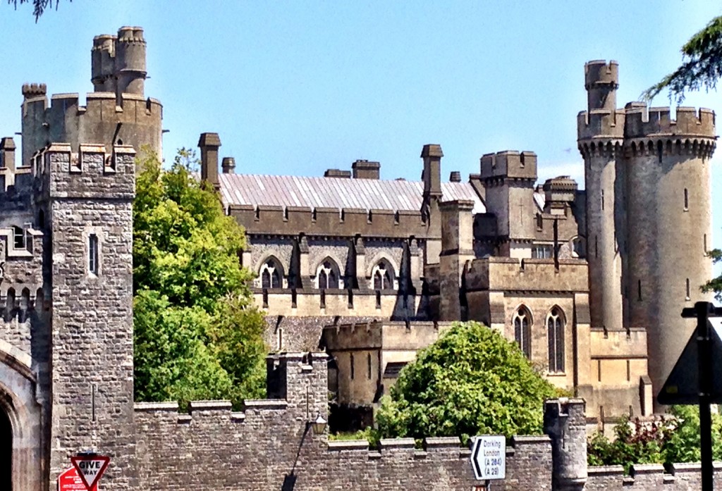 Arundel Castle, West Sussex village life