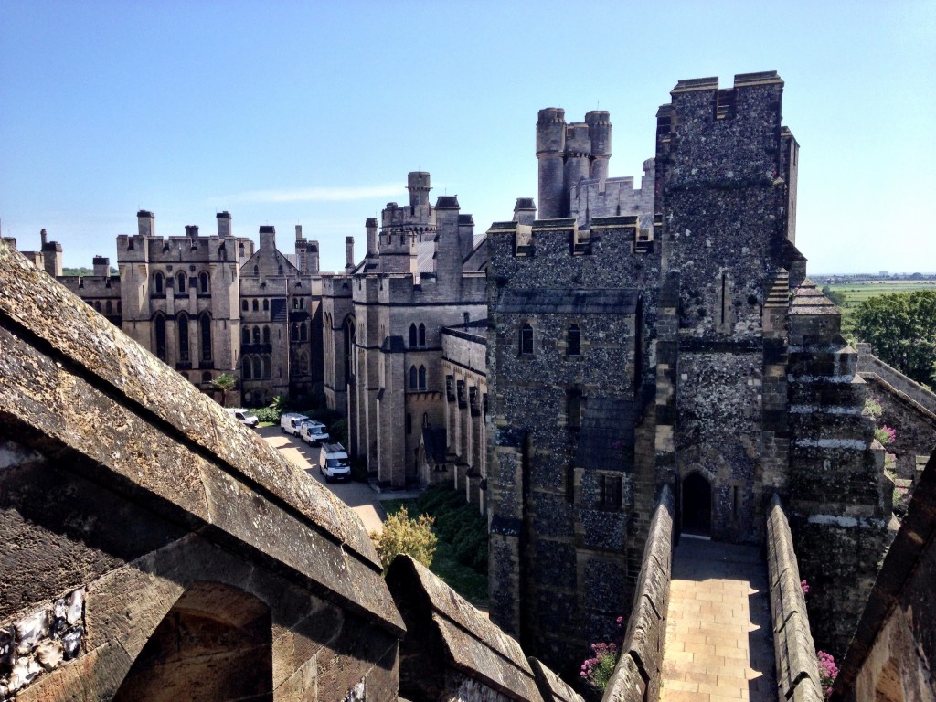 Arundel Castle, West Sussex village life