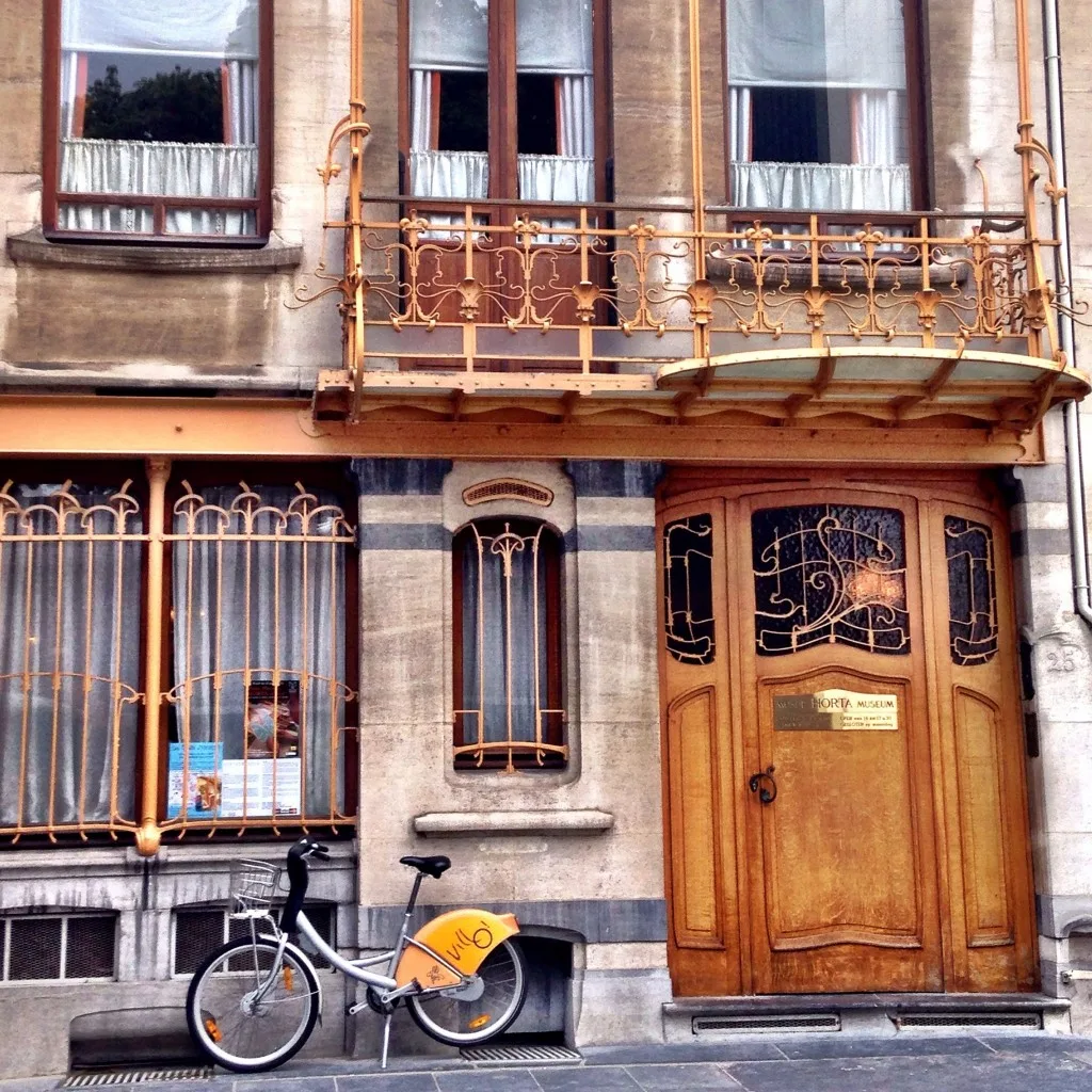 Horta residence, art nouveau museum in Brussels