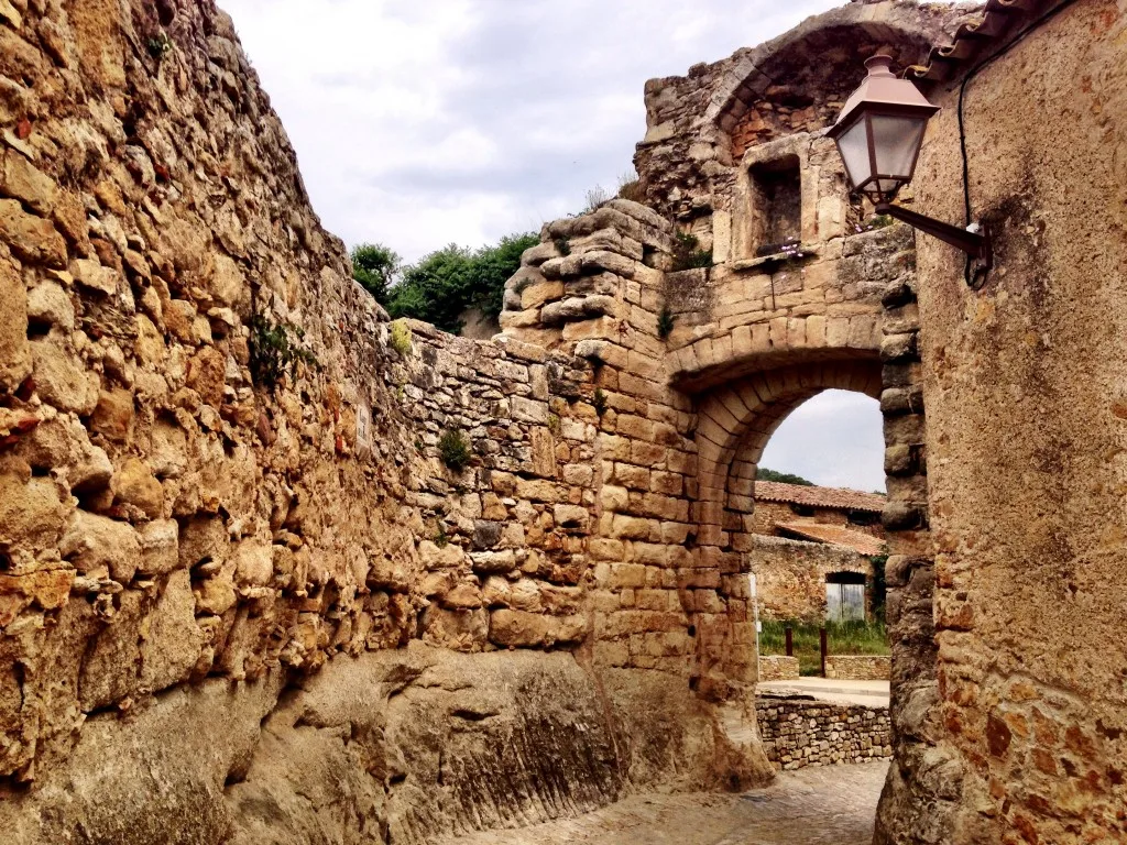 e-biking through medieval villages