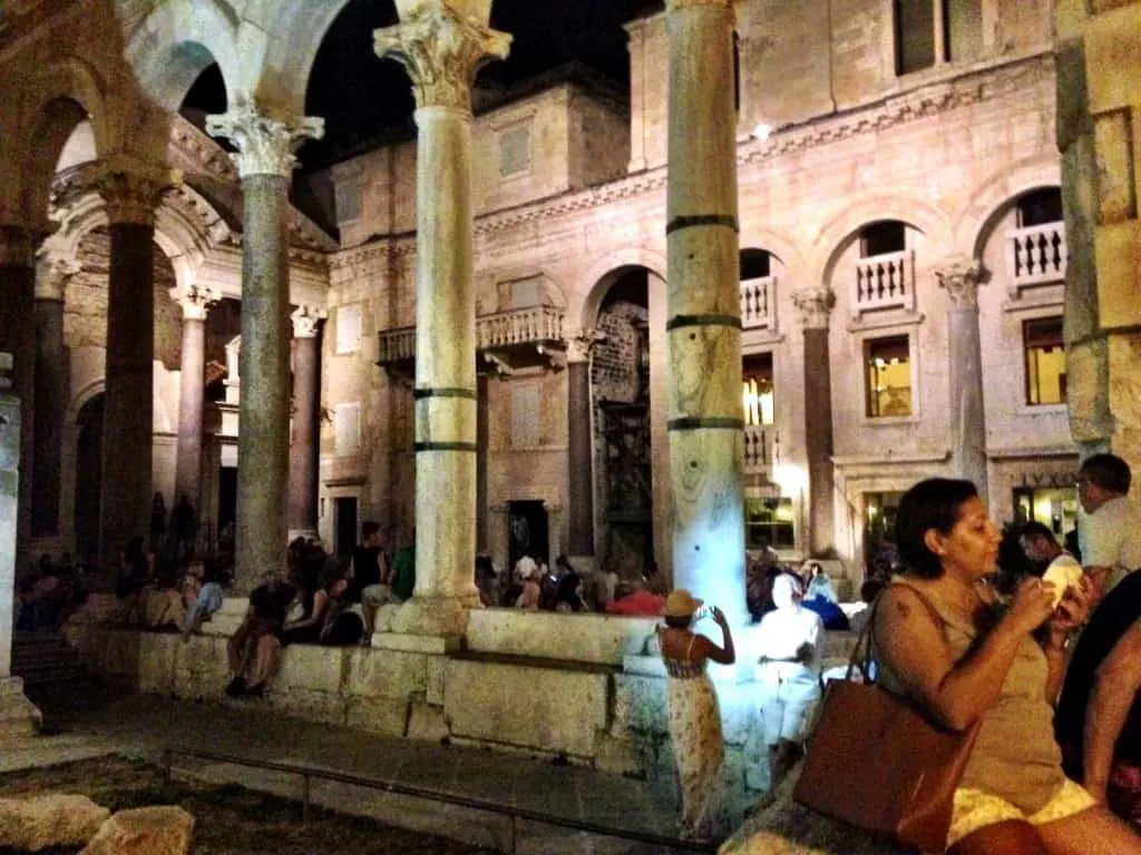 Diocletian's Palace Peristyle Columns