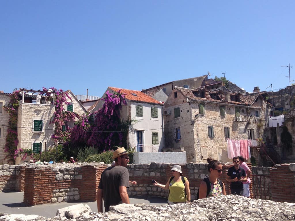 Residential housing in Diocletian's Palace