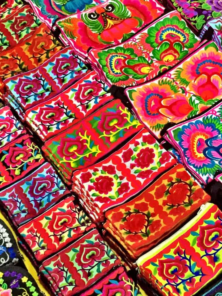 Luang Prabang Night Market Embroidery