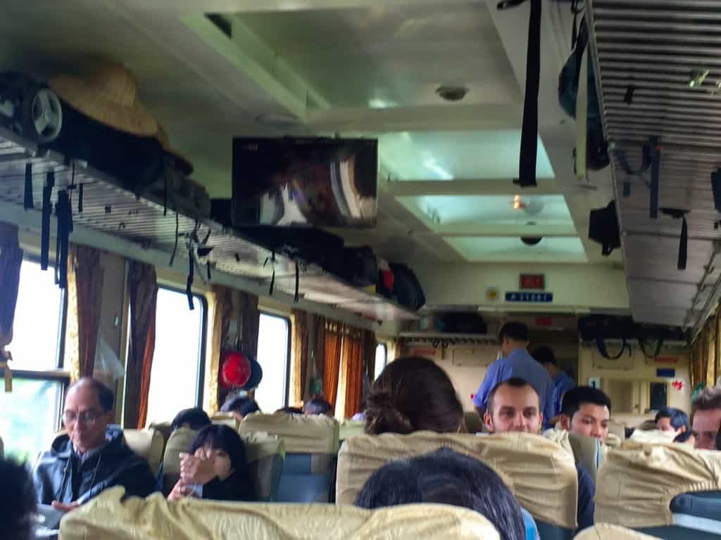 Hanoi to Ho Chi Minh City by train