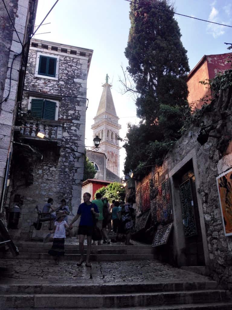 Romantic Rovinj Tower of St Euphemia