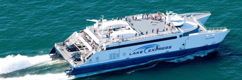 Lake Express Ferry Crossing Lake Michigan