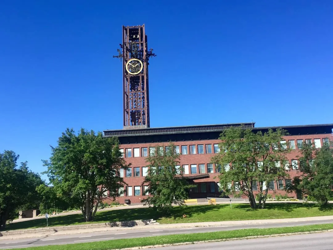 The symbolic clock tower