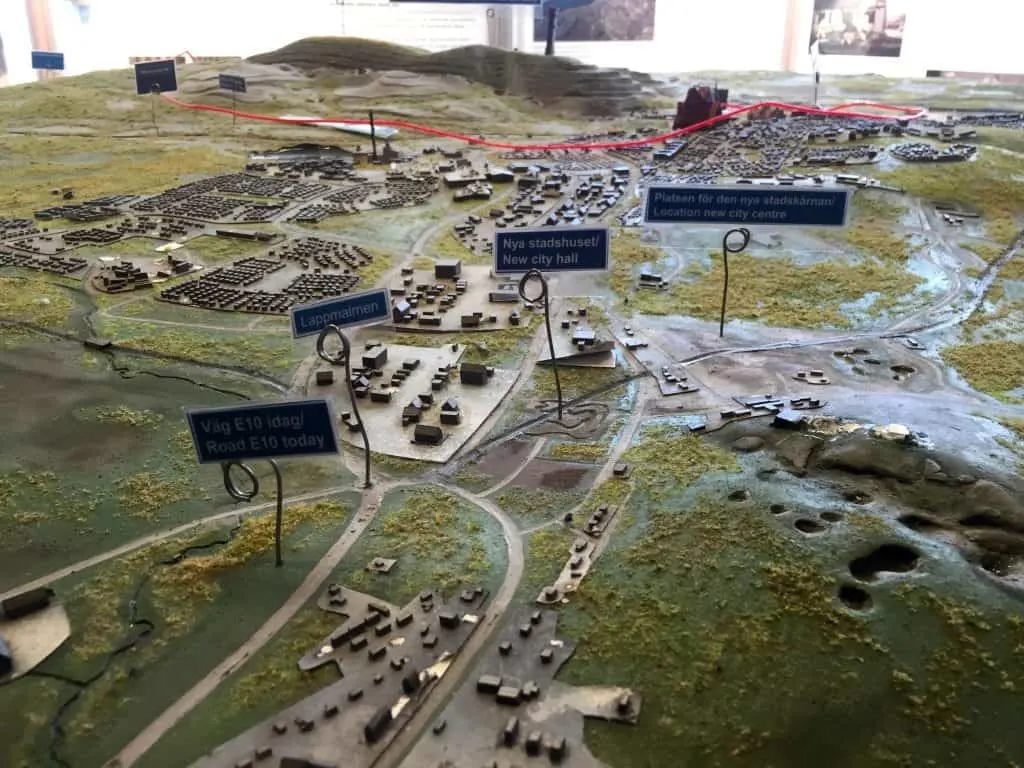 Kiruna model surface