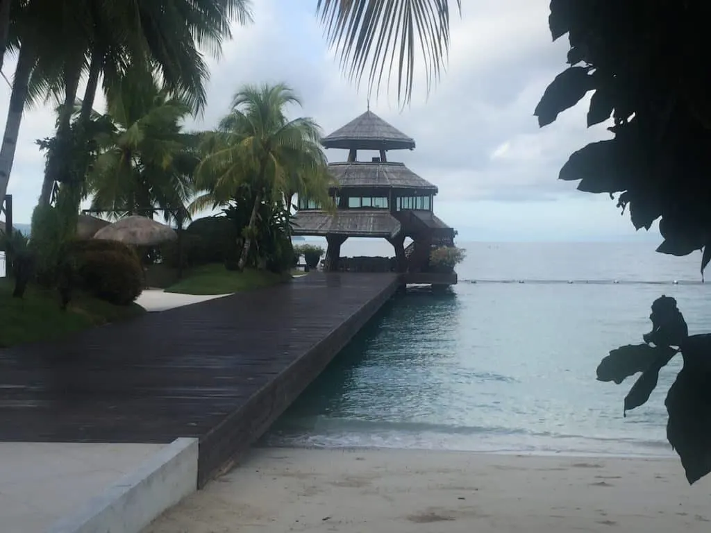 overwater bungalow escape in the Philippines