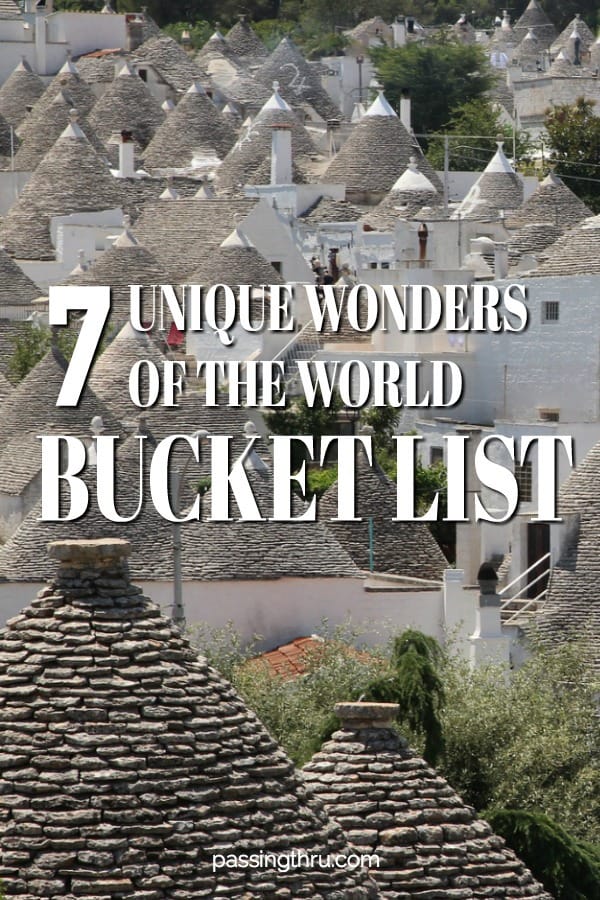 7 unique wonders