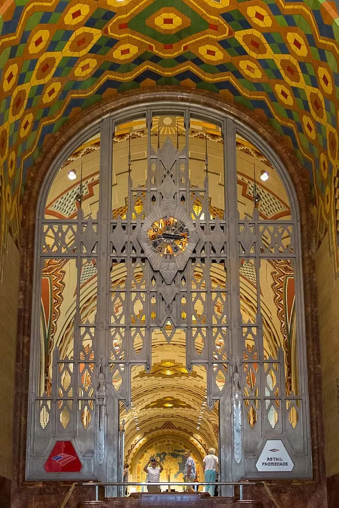 Guardian Building interior detail Detroit