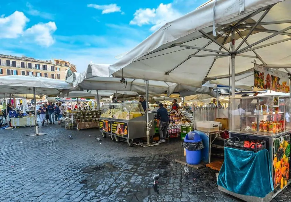 street market