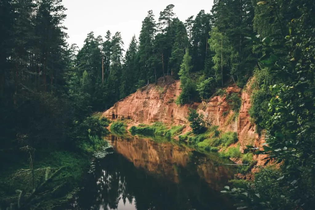 Latvia landmarks - Gauja river