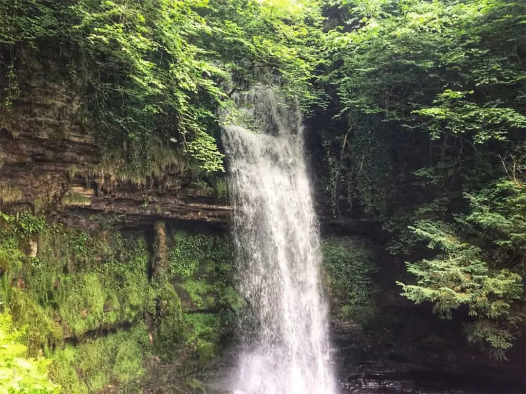 things to do in sligo: glencar waterfall