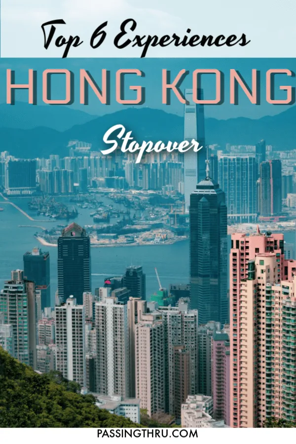 hong kong stopover top 6