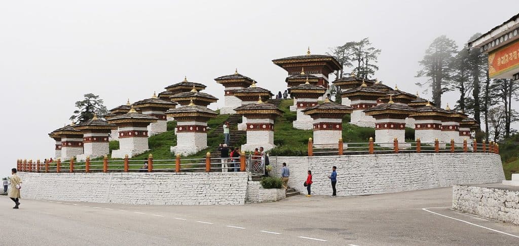 1280px Druk Wangyal Chortens Bhutan 01