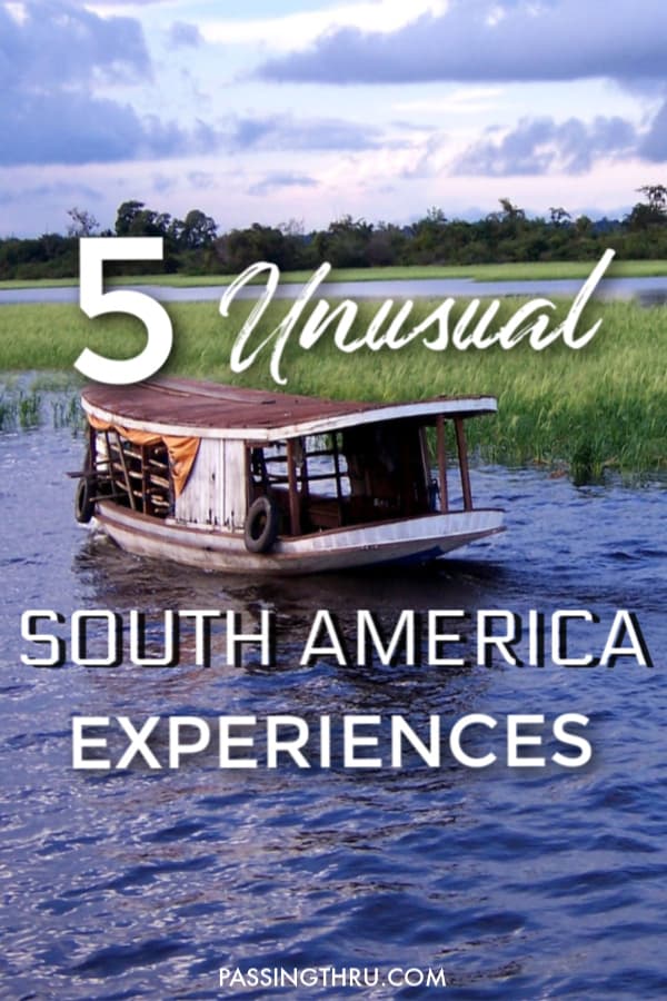 5 UNDERRATED SOUTH AMERICA