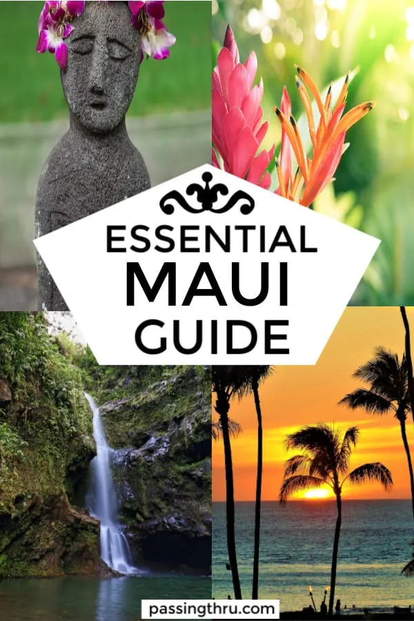 essential maui guide collage