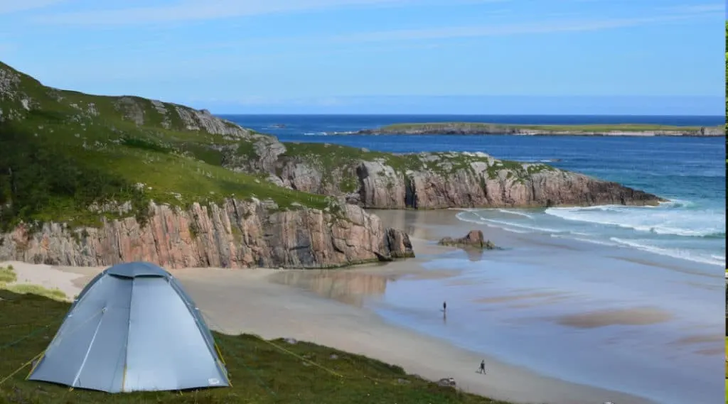 north coast 500 off the path in Scotland