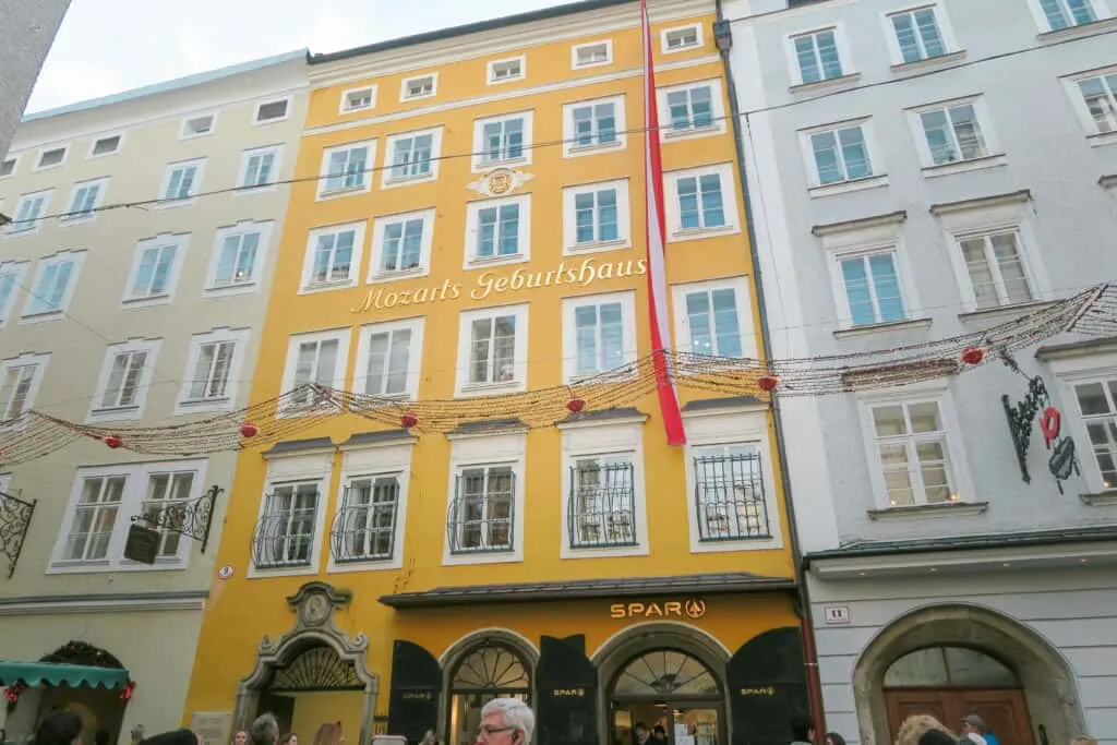 mozart's birthplace