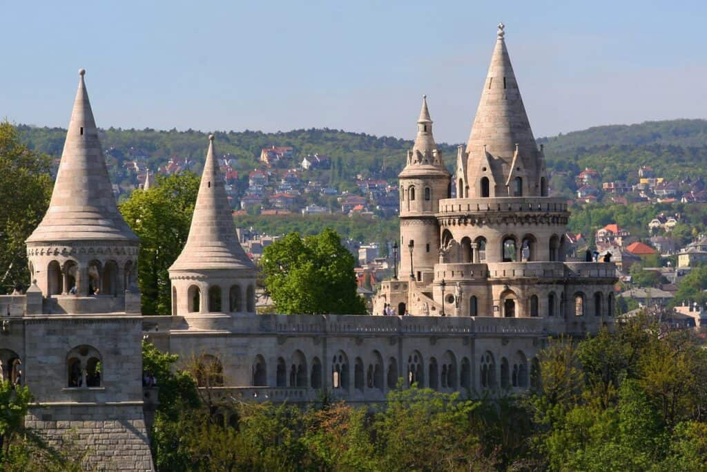 fishermen's bastion landmarks in budapest