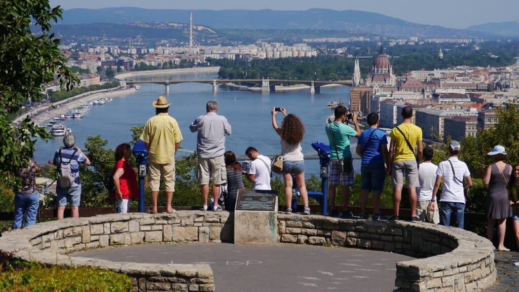 gellert hill viewpoint budapest