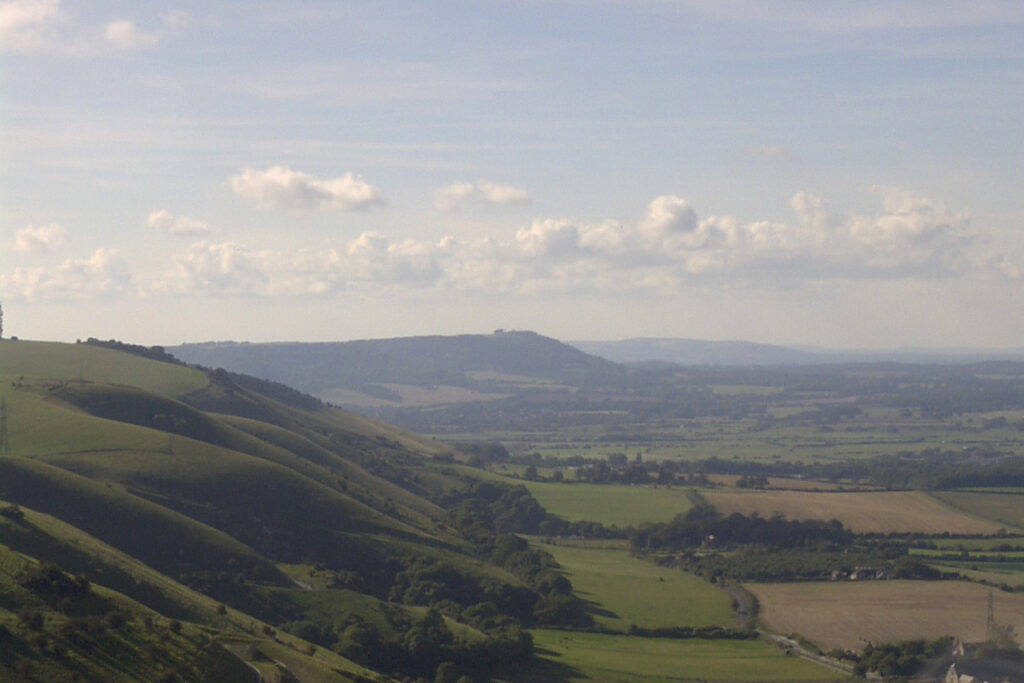 view from devils dyke