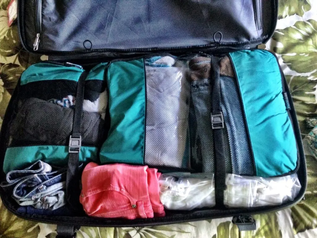 packing cubes