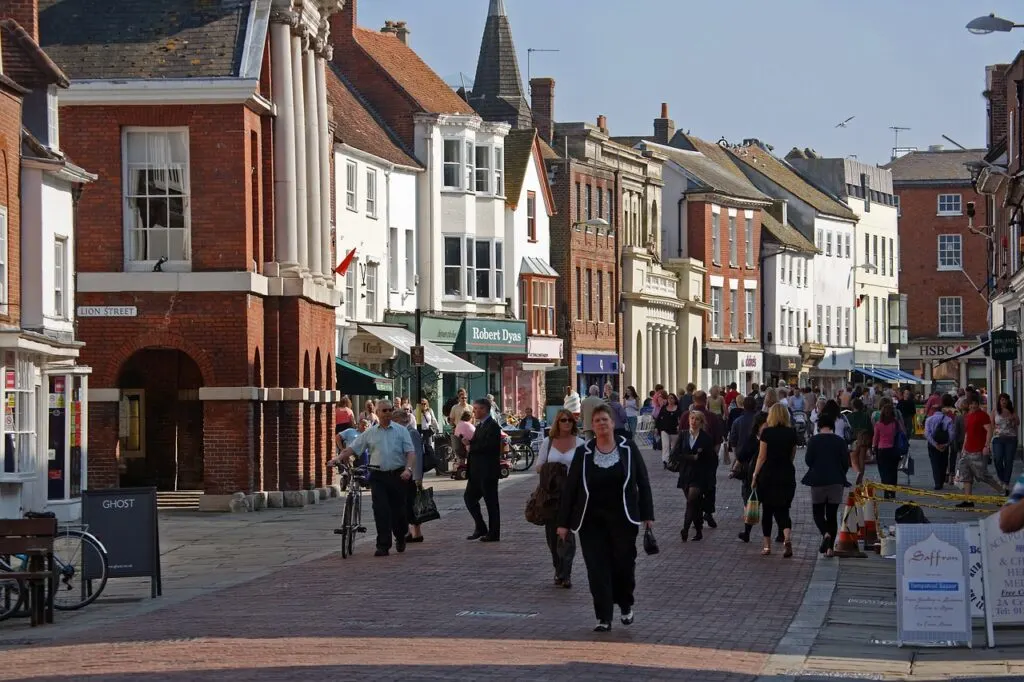 chichester cityscape