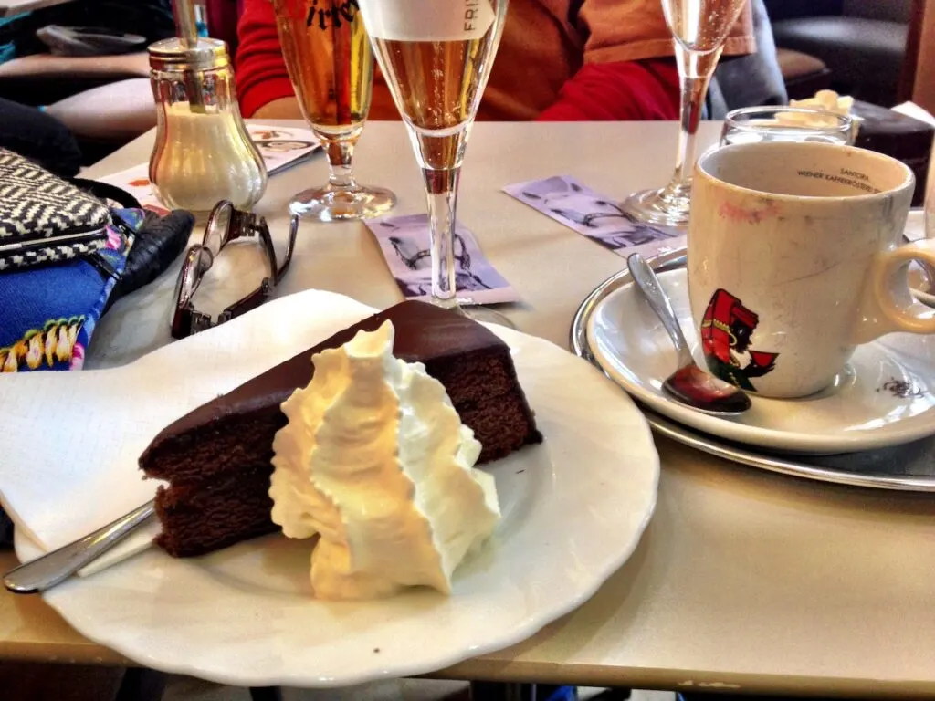 cake and coffee vienna