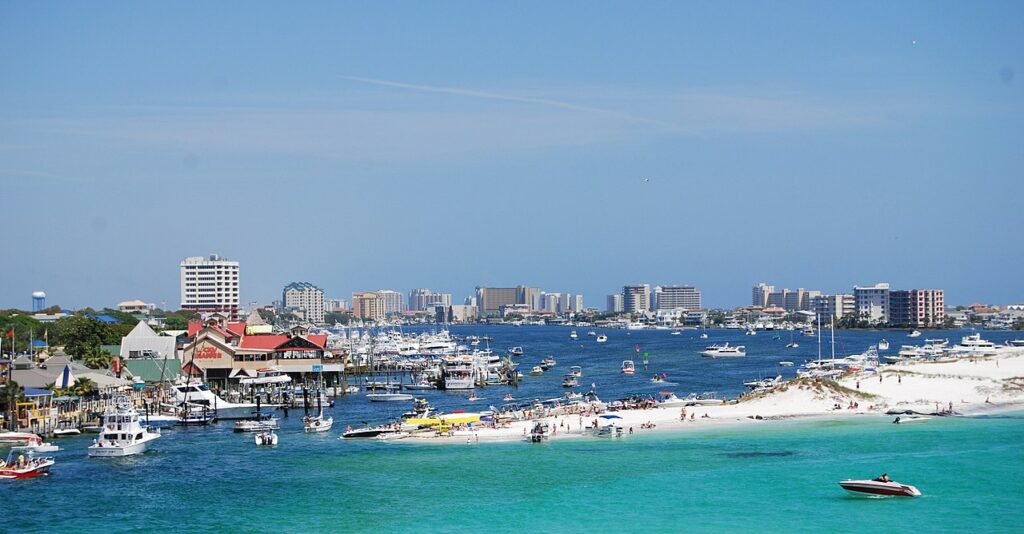 destin florida coastal view