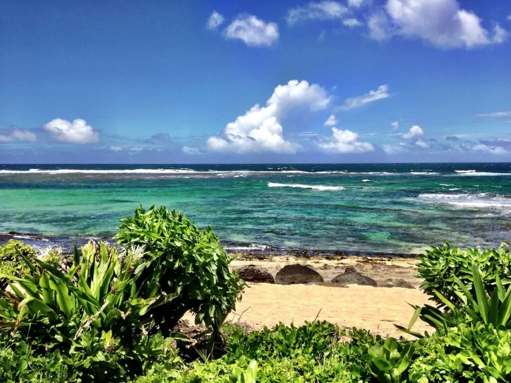 trip to Hawaii Haena Beach Kauai