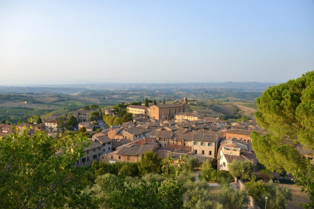 pienza tuscany italy