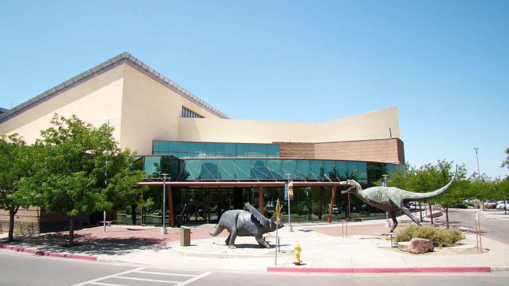 things to do in new mexico museum of natural history and science front entrance