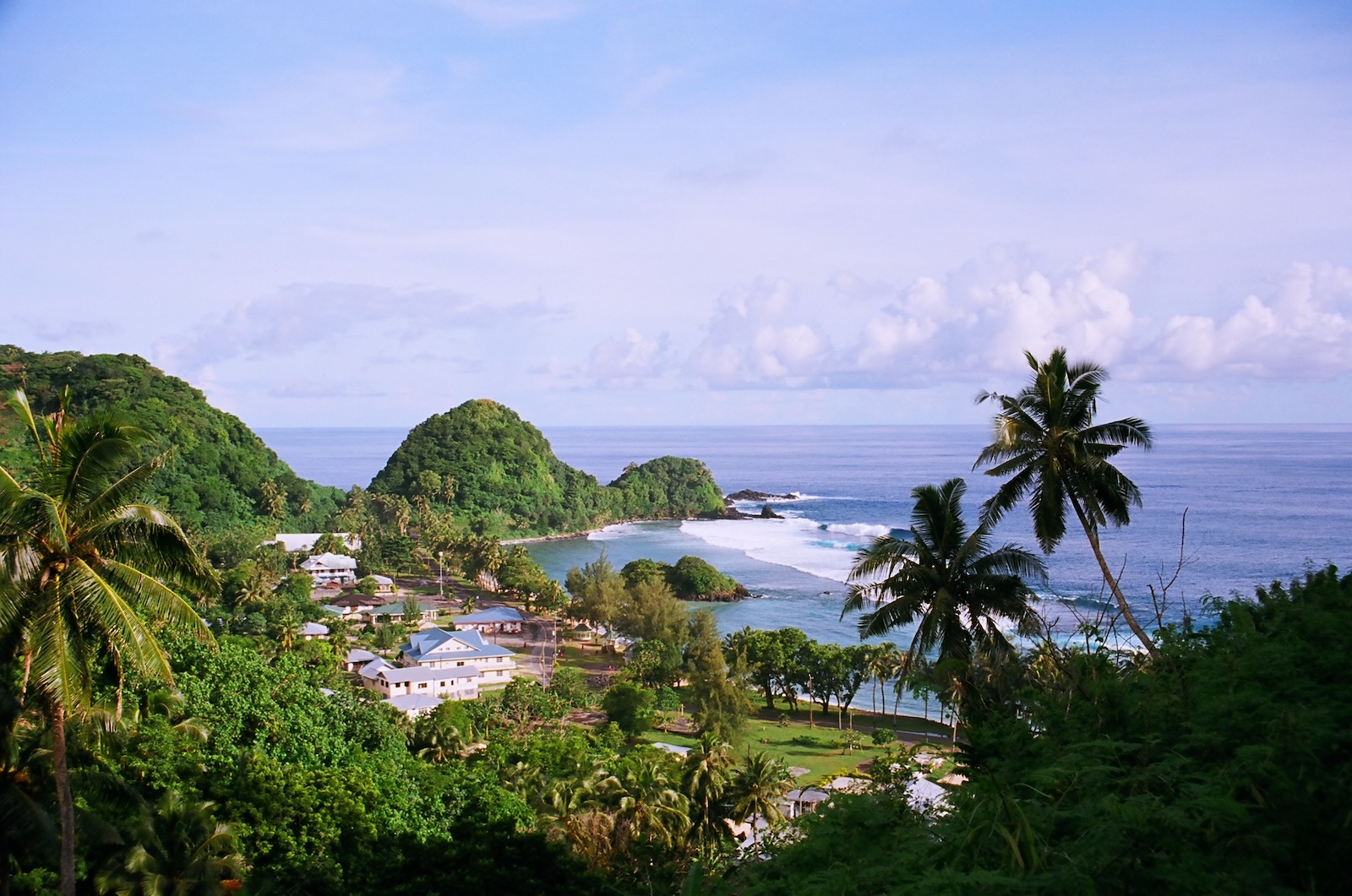 Village of Amanave, American Samoa.